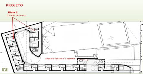 Prédio em São Mamede Infesta