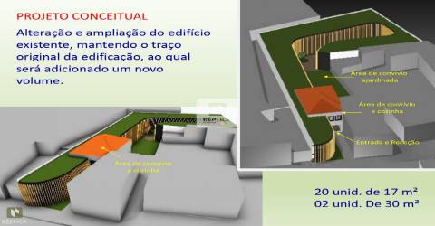 Prédio em São Mamede Infesta