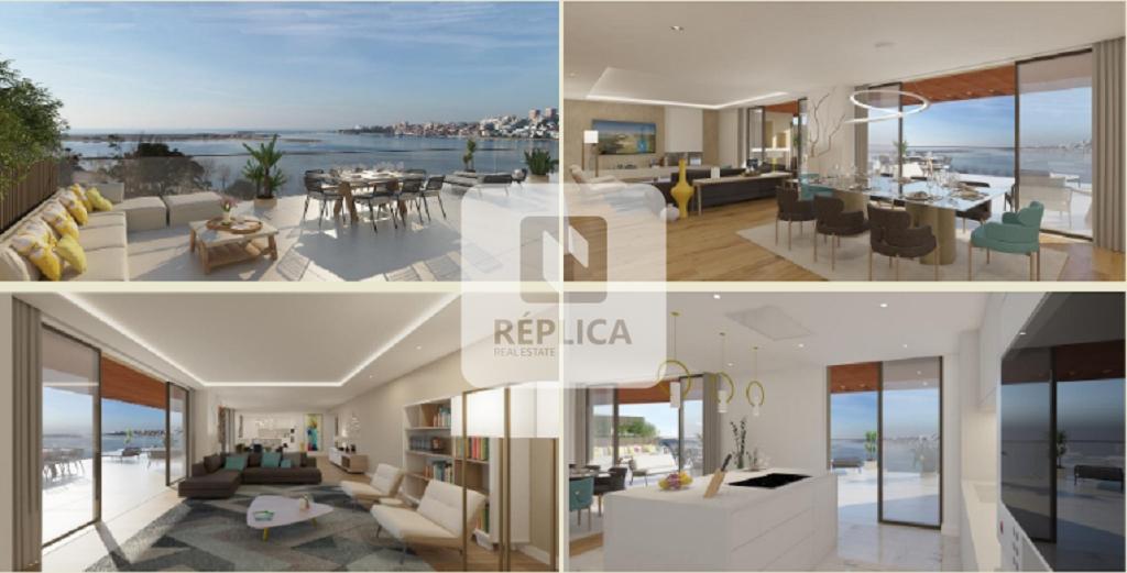 Apartamento T2 » Empreendimento Marques Gomes » Vistas de Mar e Rio Douro