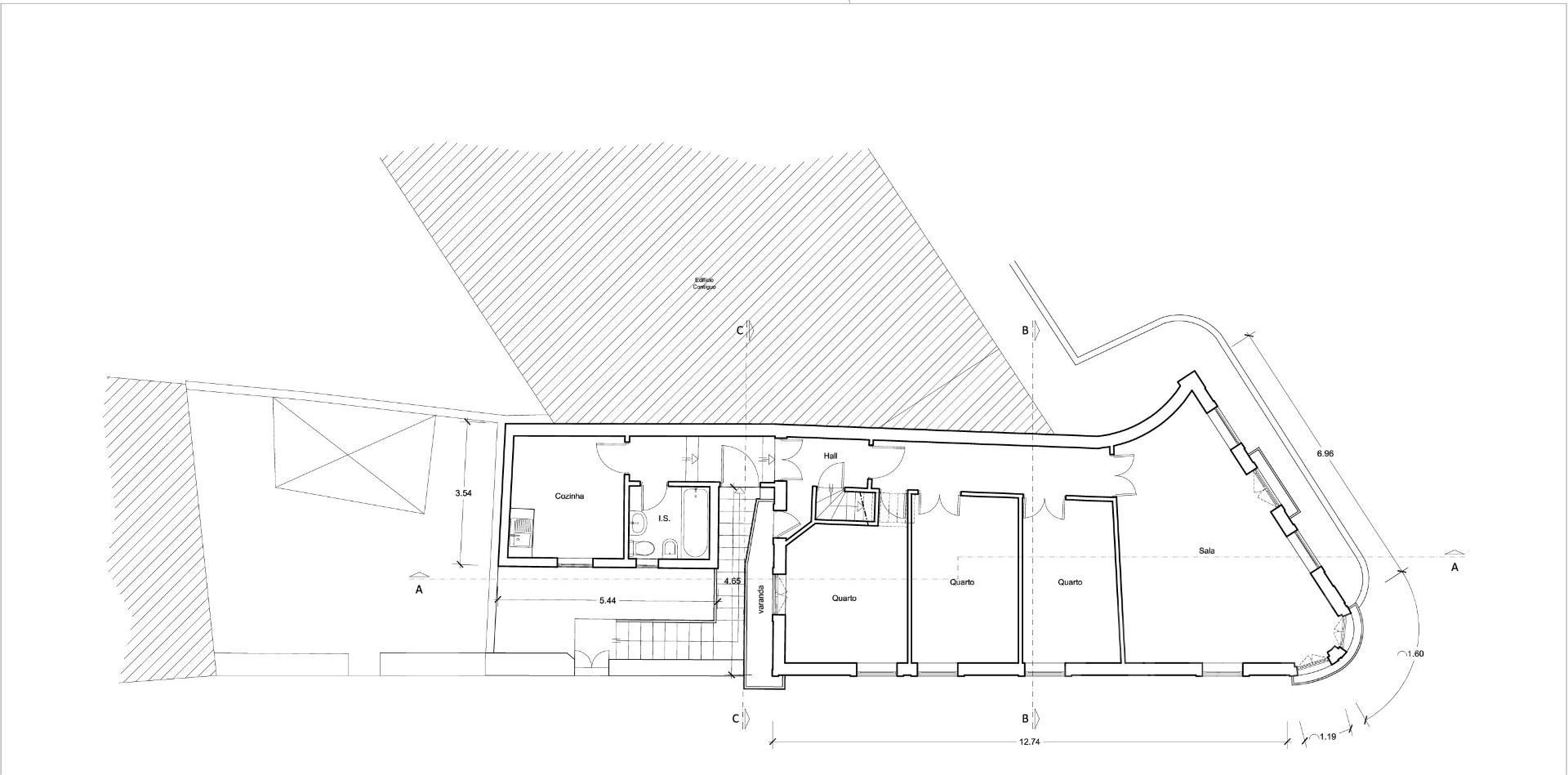 Predio, casa para reconstruir