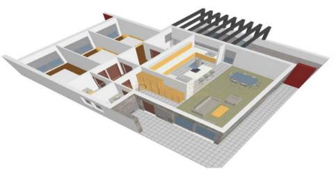 Moradia Individual T3     Chave na Mão  Ref. CUBIC SPACE