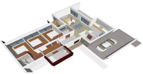 Moradia Individual T3     Chave na Mão  Ref. EXOTICA