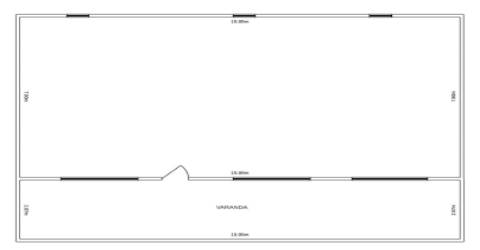 Moradia em banda em pedra