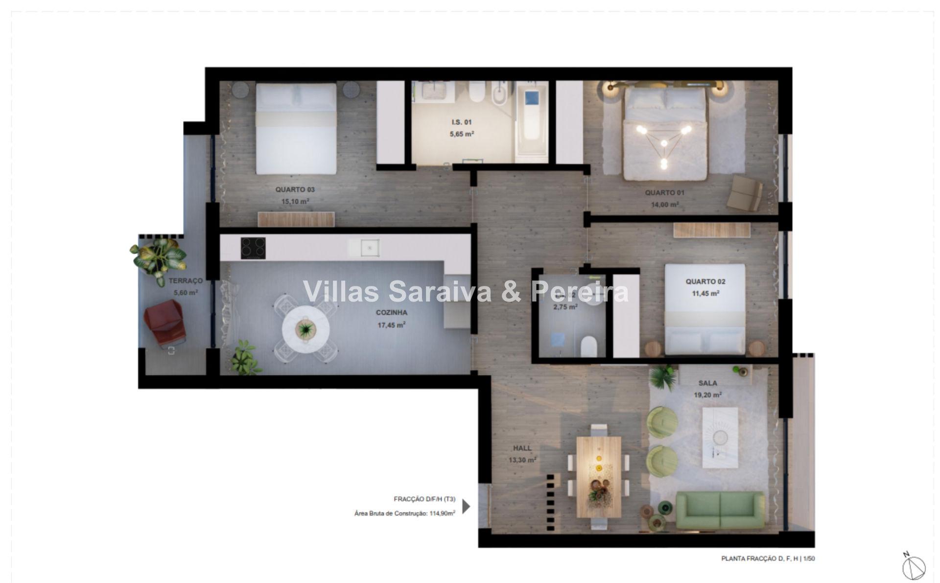 Apartamento T3 Venda em Almancil,Loulé