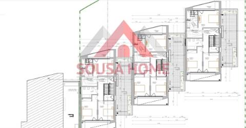Projecto Aprovado *3 Moradias V4 - Ortigosa