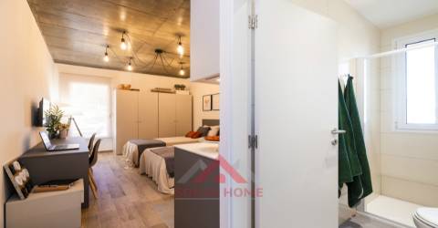 T0 Equipado / Mobilado - Próximo Instituto Politécnico