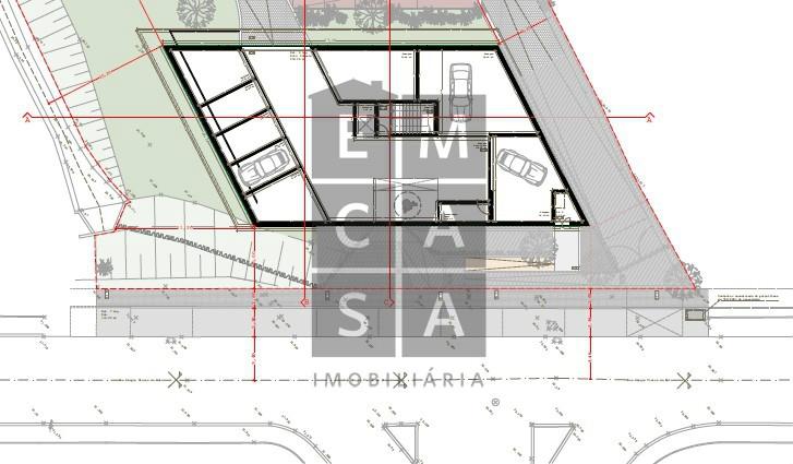 Terreno para venda em área residencial, já com projeto aprovado para 8 frações, em Gulpilhares