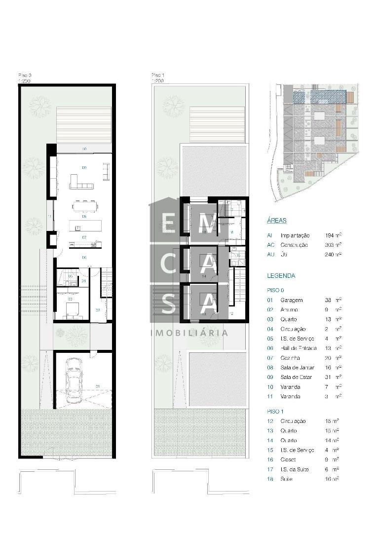 Empreendimento Casas do Troncal