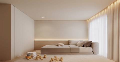 Apartamento T4 de Luxo  c/ varanda  - The YARD (Jardins d´Arrábida)