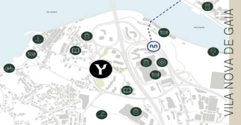 Apartamento T4 de Luxo  c/ varanda  - The YARD (Jardins d´Arrábida)