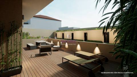 Apartamento T1 com Terraço, Centro Aveiro