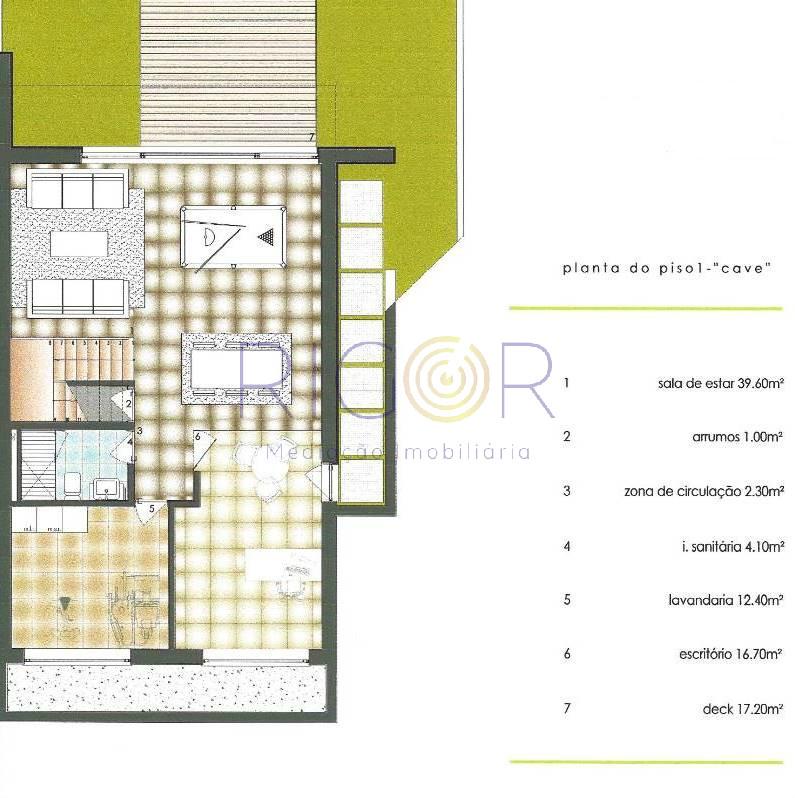 Terreno de 716m2 com viabilidade de construção de moradia de quatro frentes