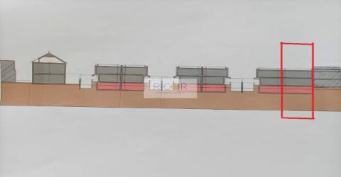 Terreno de 187.20m2 com projeto aprovado para construção de moradia de 2 frentes