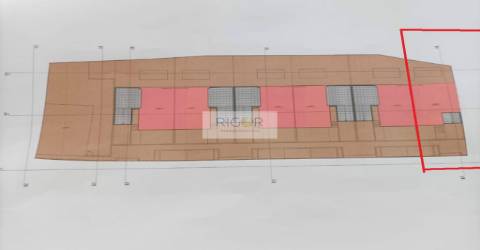 Terreno de 187.20m2 com projeto aprovado para construção de moradia de 2 frentes