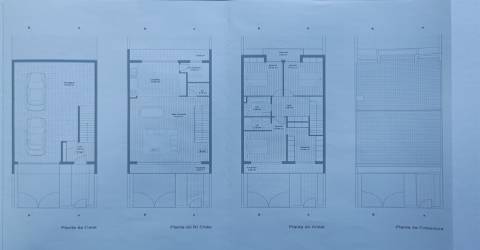 Terreno para construção de moradia T3 em banda c/projecto