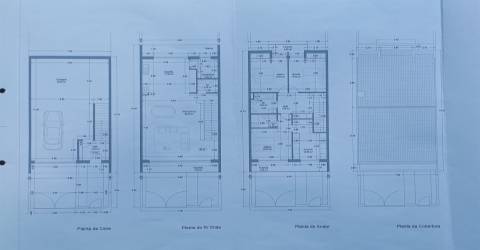Terreno para construção de moradia T3 em banda c/projecto