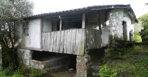 Terreno com duas casas para restauro com 2950m²