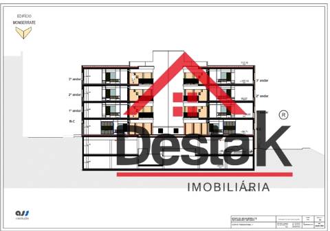 Loja inserida no Edifício MONSERRATE situado em Matosinhos e Leça da Palmeira