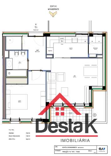 Loja inserida no Edifício MONSERRATE situado em Matosinhos e Leça da Palmeira