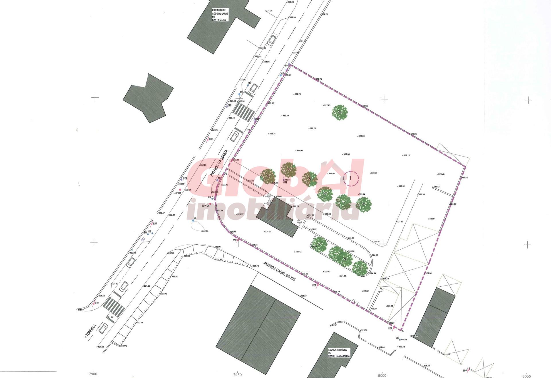 Lote de Terreno  Venda em Canas de Santa Maria,Tondela