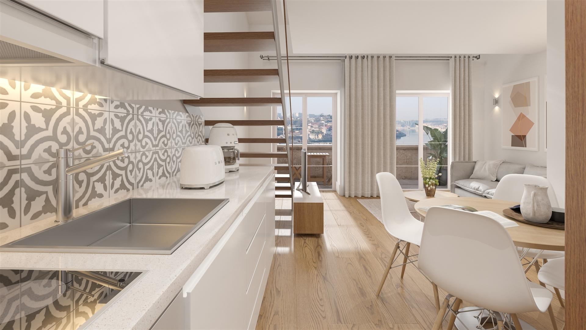 Apartamento T0+1 novo em Vila Nova de Gaia