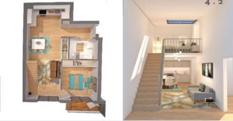 Apartamento T1 DUPLEX Venda em Campanhã,Porto