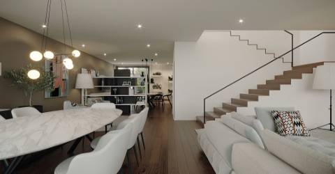 Moradia T3 no condomínio privado Casas de Vila Flor