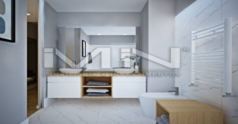 Apartamento T3 Novo - ultimo piso - Centro da Maia