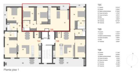 Apartamento T2 Venda em Quelfes,Olhão