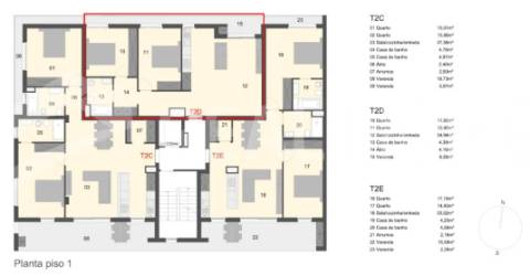 Apartamento T2 Venda em Quelfes,Olhão