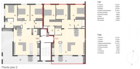 Apartamento T3 Venda em Quelfes,Olhão
