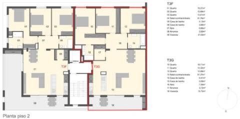 Apartamento T3 Venda em Quelfes,Olhão
