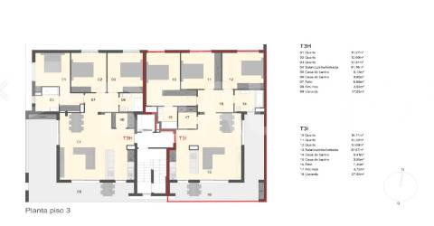 Apartamento T3 Venda em Quelfes,Olhão