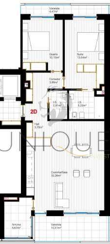 Apartamento T2 nas Barrocas