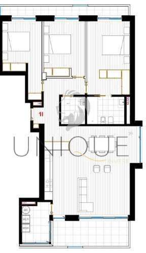 Apartamento T3 nas Barrocas em construção