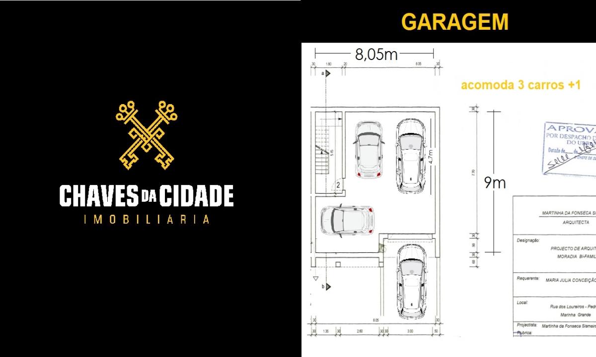 Moradia T3 Marinha Grande oferta pintura e eletrodomésticos com garagem