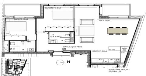 Apartamento T2 - Cedofeita - Boavista