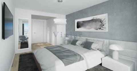 T2 c/ terraço 50m² NOVO - Ao Metro de Salgueiros (Porto)