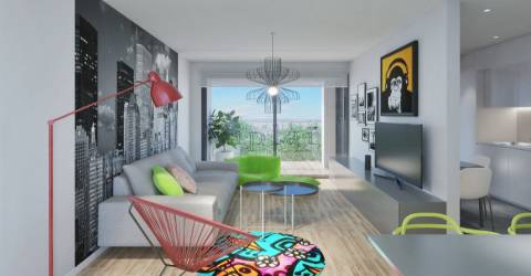 T1 NOVO c/ 2 Terraços - Porto (Paranhos) (Salgueiros)