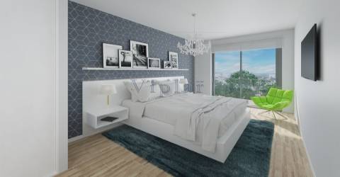 T4 NOVO c/ terraço 100m² e 3 garagens - Paranhos (Salgueiros)