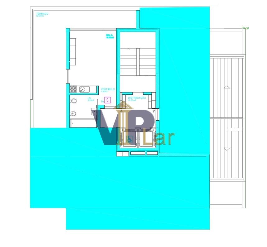 Apartamento T0 - NOVO, no Centro da Maia