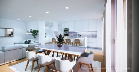 Apartamento T2 c/ varanda - NOVO - Maia