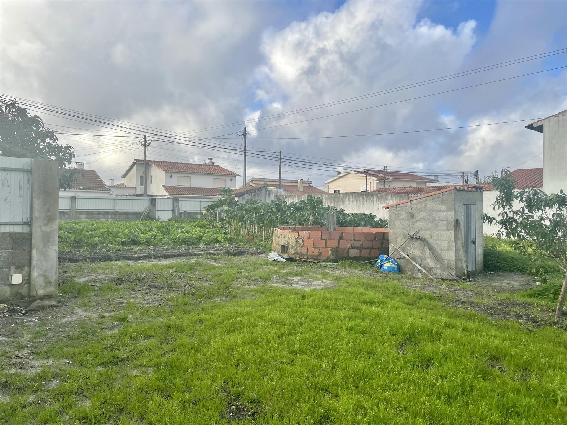 Terreno para construção / Com Muro / Marinha Grande