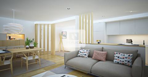 Apartamento T3 com Terraço e Box , no Centro da Cidade da Maia