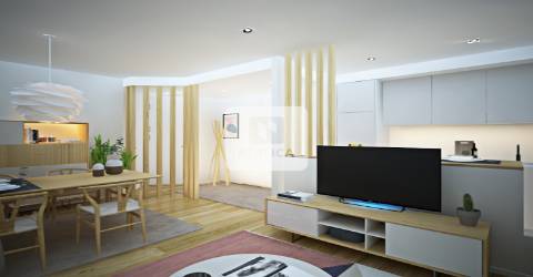 Apartamento T3 com Varanda e Box, no Centro da Cidade da Maia