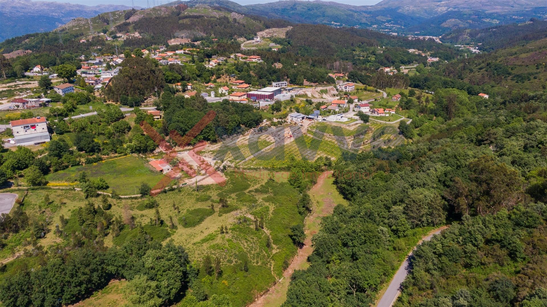 Terreno c/ 9291 m2 - Tabuaças,  Vieira do Minho