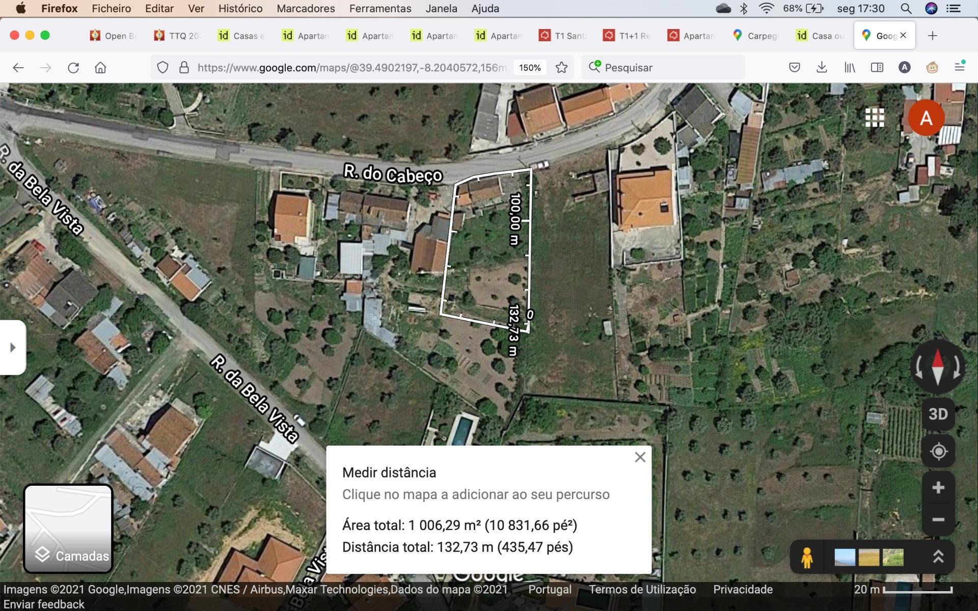 Terreno Urbano  Venda em Abrantes (São Vicente e São João) e Alferrarede,Abrantes