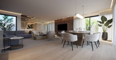 Moradia de 5 assoalhadas em condomínio Privado, Aldeia de Juso (construção Grupo Draft-in)