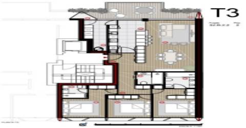 Apartamento t3 - vila nova de gaia- canidelo