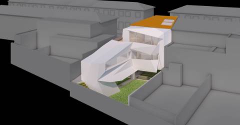 Moradia T5 com 3 frentes para reconstrução integral e ampliação até 350MT2